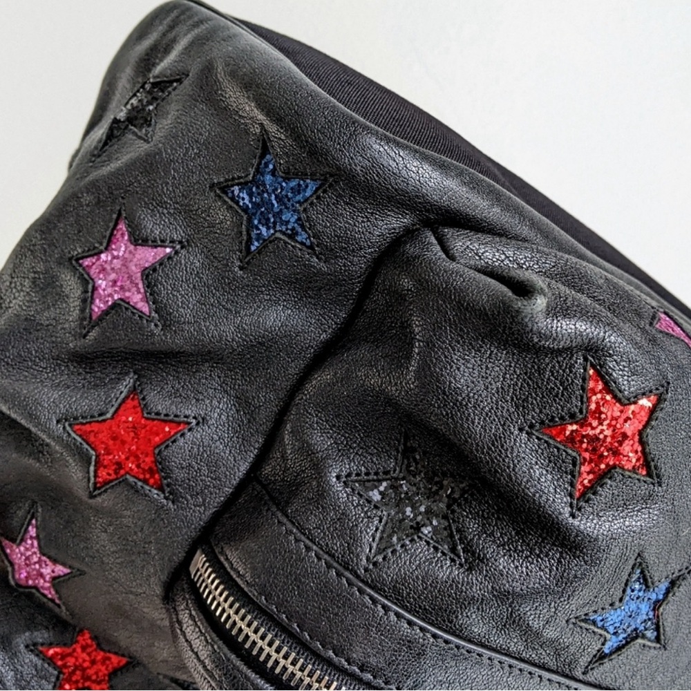 Rare Authentic YSL backpack stars. Red White Blue - Picture 9 of 13